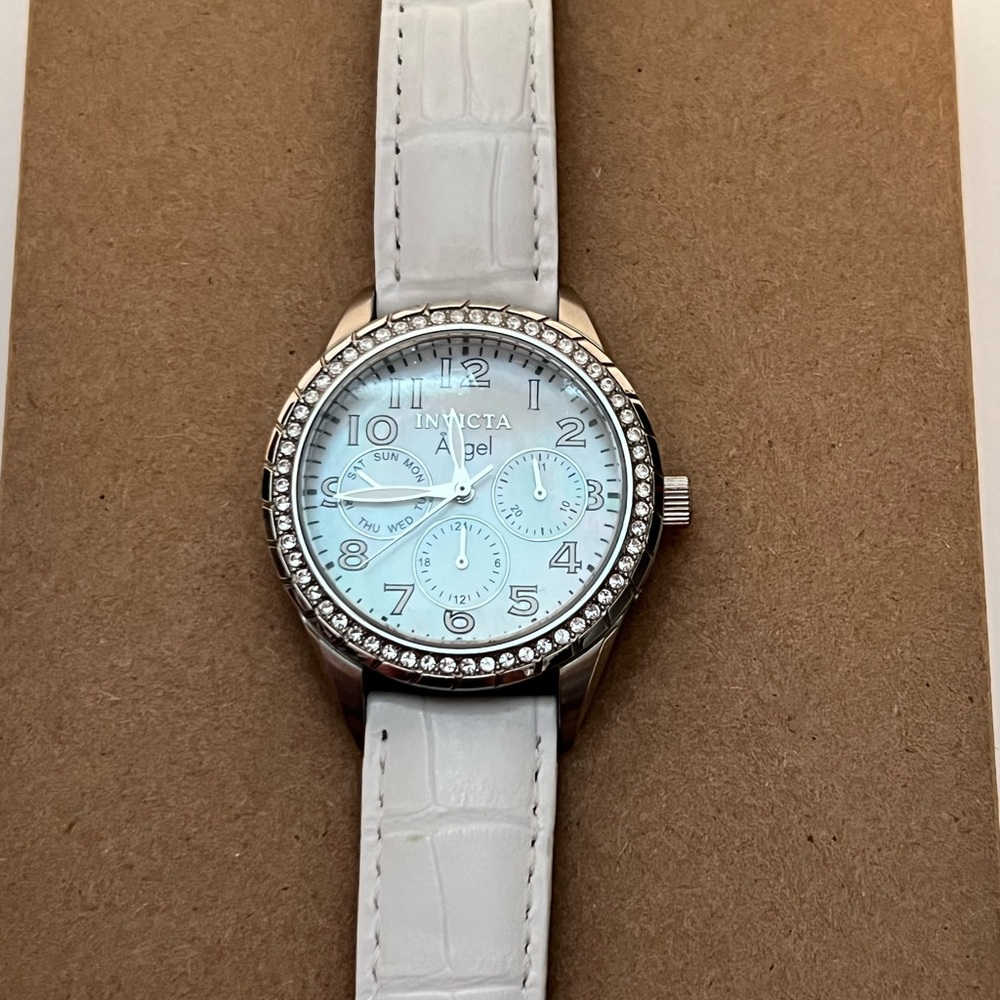 INVICTA White Women’s Watch